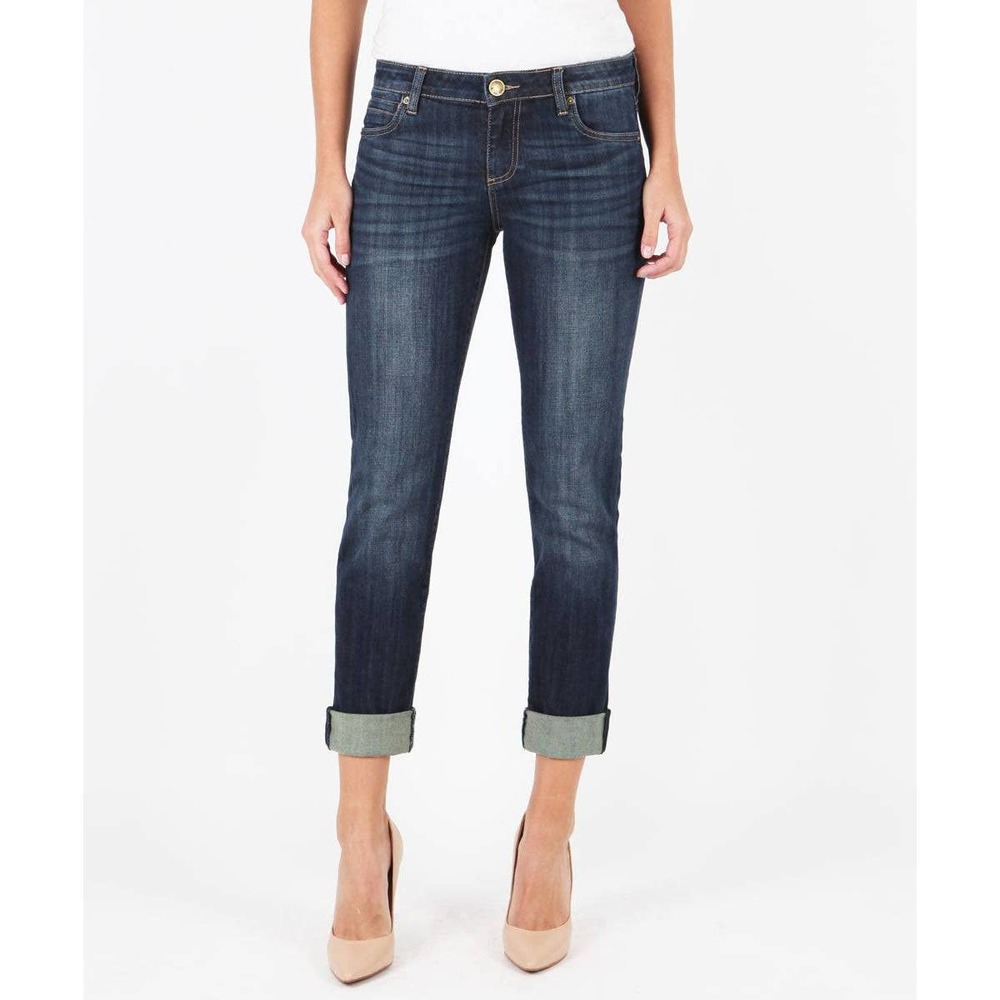 Kut from the Kloth Catherine Boyfriend Straight Leg Jeans  12